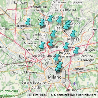 Mappa SS 35, 20032 Paderno Dugnano MI (7.3895)
