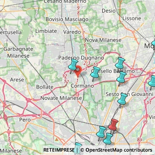 Mappa SS 35, 20032 Paderno Dugnano MI (6.06909)