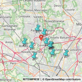 Mappa SS 35, 20032 Paderno Dugnano MI (3.00818)