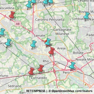 Mappa Via Papa Pio X, 20017 Rho MI, Italia (6.23333)