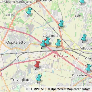 Mappa Via Pianera, 25039 Travagliato BS, Italia (2.71818)