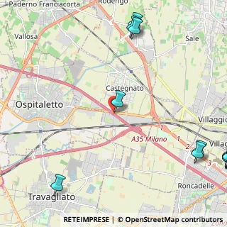 Mappa Via Pianera, 25039 Travagliato BS, Italia (3.77786)