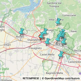 Mappa Via Pianera, 25039 Travagliato BS, Italia (6.98636)
