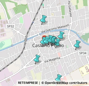 Mappa Corso Roma, 20022 Castano Primo MI, Italia (0.33818)