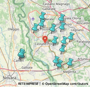Mappa 4, 20022 Castano Primo MI, Italia (7.63125)
