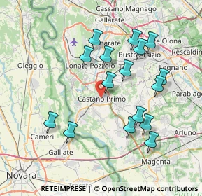 Mappa 4, 20022 Castano Primo MI, Italia (7.39313)
