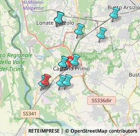 Mappa 4, 20022 Castano Primo MI, Italia (3.285)