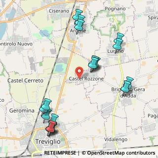 Mappa Via Sempione, 24040 Castel Rozzone BG, Italia (2.483)