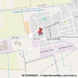 Mappa Via Sempione, 3, 24040 Castel Rozzone, Bergamo (Lombardia)