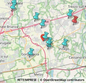 Mappa , 20060 Gessate MI, Italia (4.12545)