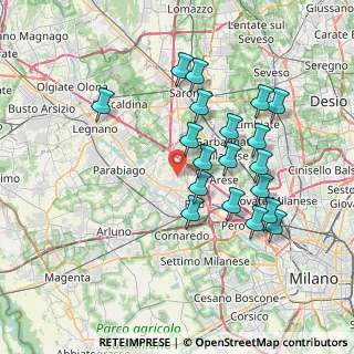 Mappa Pagliera, 20020 Lainate MI, Italia (7.06053)