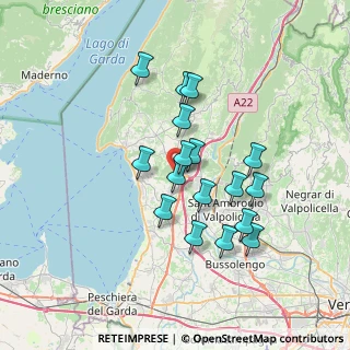 Mappa Via Pila, 37010 Affi VR, Italia (6.03353)