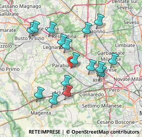 Mappa Via Pasubio, 20014 Nerviano MI, Italia (7.17438)