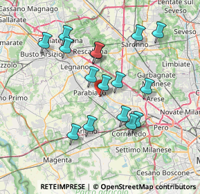 Mappa Via Pasubio, 20014 Nerviano MI, Italia (6.75125)