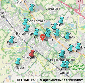 Mappa Via Pasubio, 20014 Nerviano MI, Italia (2.1065)