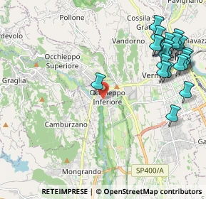 Mappa Via Renghi, 13897 Occhieppo Inferiore BI, Italia (2.656)