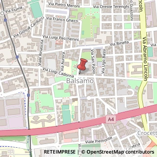 Mappa via sant'antonio, 1, 20092 Cinisello Balsamo, Milano (Lombardia)