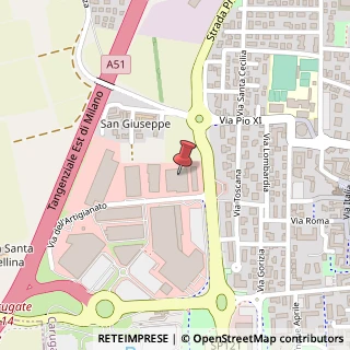 Mappa Via dell'Artigianato, 2, 20061 Carugate, Milano (Lombardia)