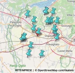 Mappa SP62, 25038 Rovato BS, Italia (7.0005)