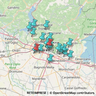 Mappa Via dei Bagni, 25128 Brescia BS, Italia (9.6015)