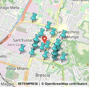 Mappa Via dei Bagni, 25128 Brescia BS, Italia (0.662)