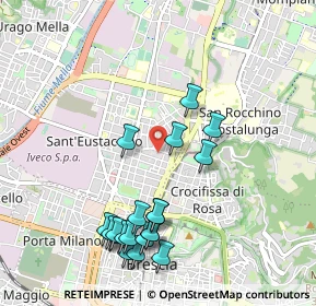 Mappa Via dei Bagni, 25128 Brescia BS, Italia (1.077)