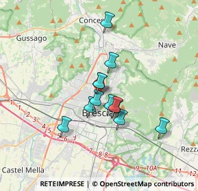 Mappa Via dei Bagni, 25128 Brescia BS, Italia (2.48167)