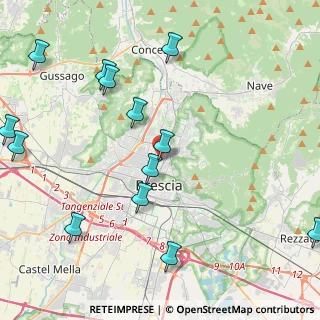 Mappa Via dei Bagni, 25128 Brescia BS, Italia (5.25538)