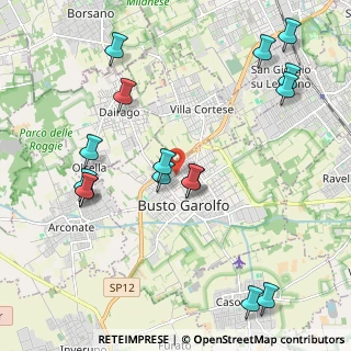 Mappa Via Benvenuto Cellini, 20038 Busto Garolfo MI, Italia (2.41)