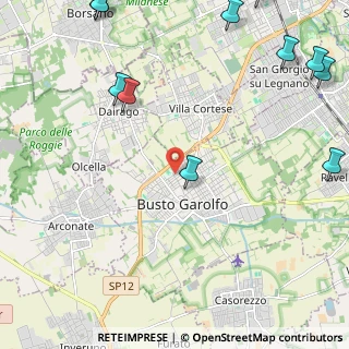 Mappa Via Benvenuto Cellini, 20038 Busto Garolfo MI, Italia (3.35545)
