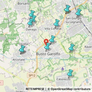 Mappa Via Benvenuto Cellini, 20038 Busto Garolfo MI, Italia (2.48308)