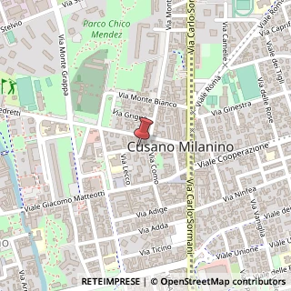 Mappa Via Erba, 6, 20095 Cusano Milanino, Milano (Lombardia)