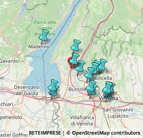 Mappa Lago di Garda Nord, 37010 Affi VR, Italia (12.17765)