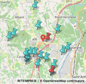 Mappa Lago di Garda Nord, 37010 Affi VR, Italia (2.166)