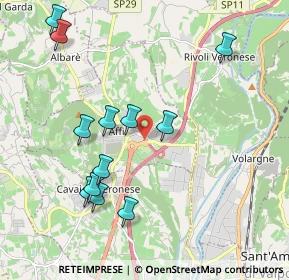Mappa Lago di Garda Nord, 37010 Affi VR, Italia (2.0975)