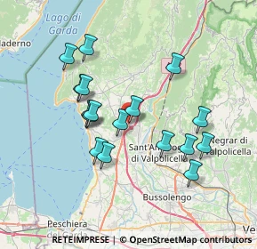 Mappa Lago di Garda Nord, 37010 Affi VR, Italia (6.58941)