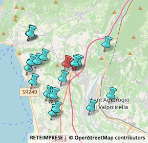 Mappa Lago di Garda Nord, 37010 Affi VR, Italia (3.995)