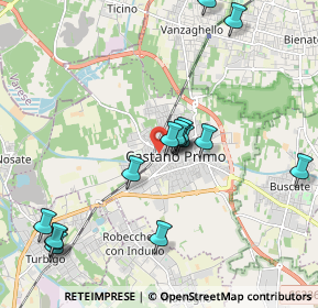 Mappa Via Malpaga, 20022 Castano Primo MI, Italia (2.084)