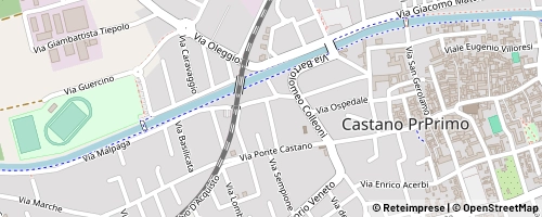 Mappa Castano Primo