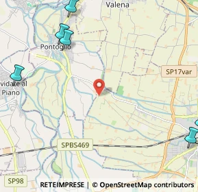 Mappa Strada Vecchia per Pontoglio, 25032 Chiari BS (3.9025)
