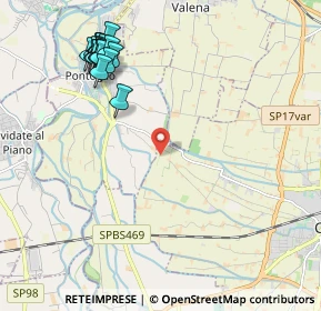 Mappa Strada Vecchia per Pontoglio, 25032 Chiari BS (2.477)