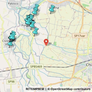 Mappa Strada Vecchia per Pontoglio, 25037 Pontoglio BS, Italia (2.8155)