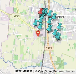 Mappa Via Evangelista Torricelli, 31021 Mogliano Veneto TV, Italia (0.866)