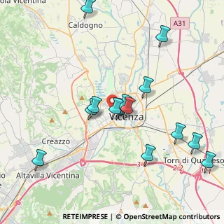 Mappa Stradella dei Cappuccini, 36100 Vicenza VI, Italia (4.00286)