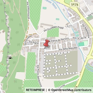 Mappa Via della Repubblica, 1, 37010 Affi, Verona (Veneto)