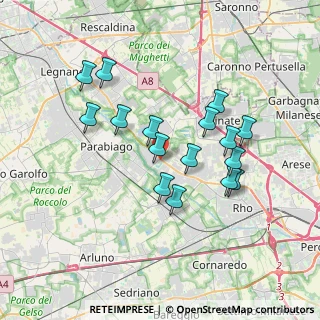 Mappa Viale Giovanni, 20014 Nerviano MI, Italia (3.23625)