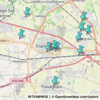 Mappa Via Luigi Einaudi, 25035 Ospitaletto BS, Italia (2.31091)