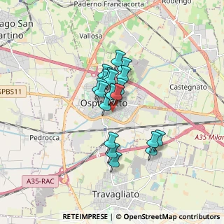 Mappa Via Luigi Einaudi, 25035 Ospitaletto BS, Italia (1.1545)