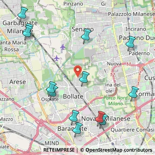 Mappa Via Porra, 20021 Bollate MI, Italia (2.79154)
