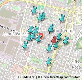 Mappa Via della Valle, 25128 Brescia BS, Italia (0.3895)